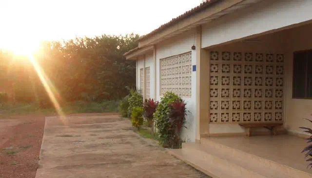 Notre lieu d'intervention à Abomey, au Bénin